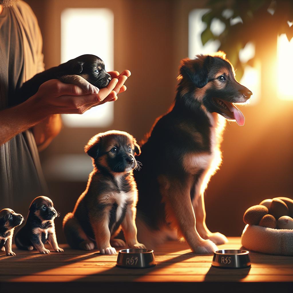 Jak se vyvíjí zrakové schopnosti štěňat v prvních týdnech