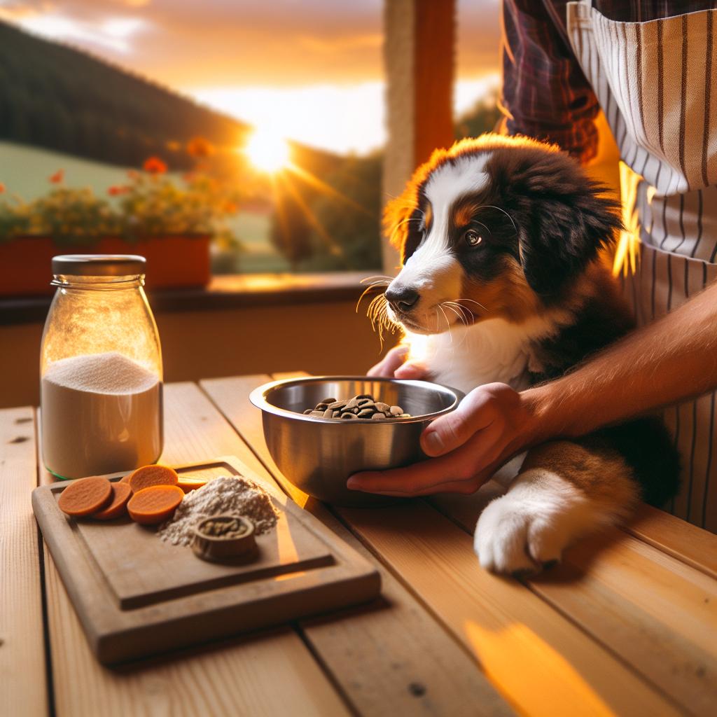 Jak správně zavádět pevnou ‍stravu do​ jídelníčku štěněte