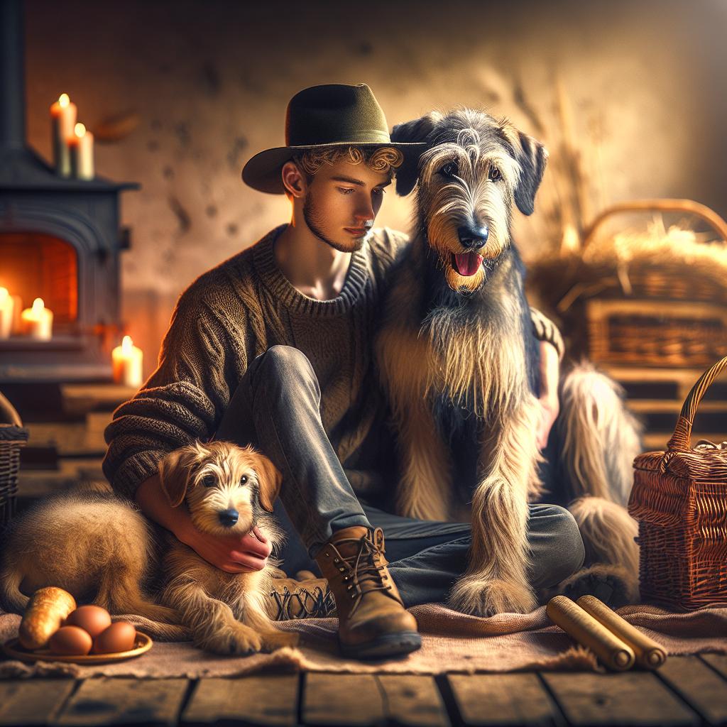 Průměrné náklady na pořízení štěněte irského vlkodava v ‌ČR