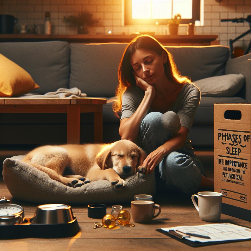 Fáze spánku u štěňat: proč je důležitý REM cyklus