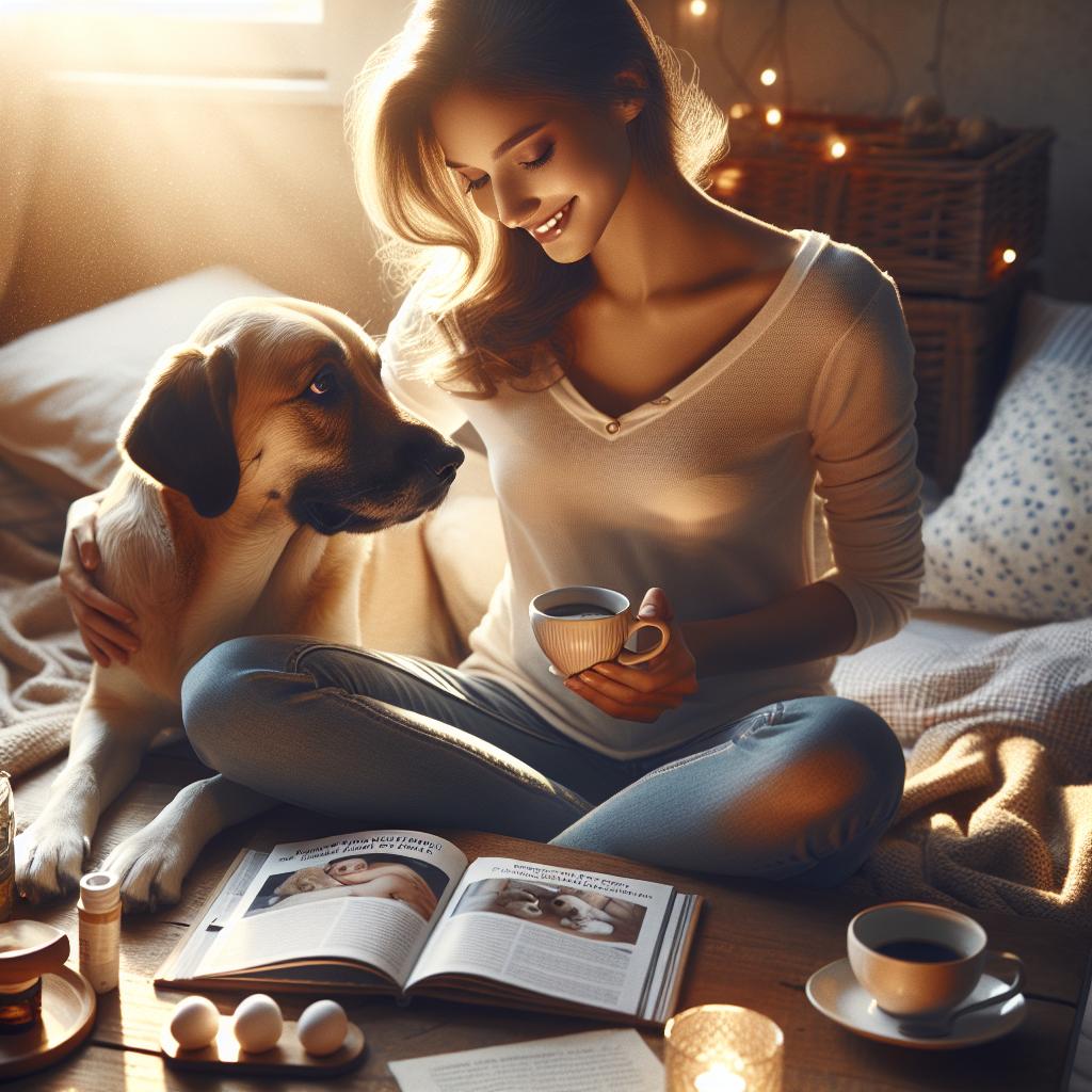 Kdy začínají psi cítit těhotenské hormony?