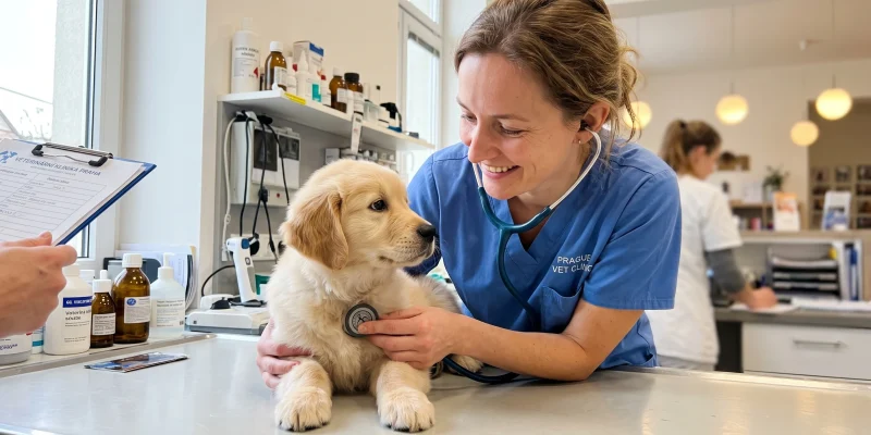 Kdy vzít štěně k veterináři: První kontrola po odběru, očkovací kalendář a odčervení Kdy vzít štěně k veterináři: První kontrola po odběru, očkovací kalendář a odčervení